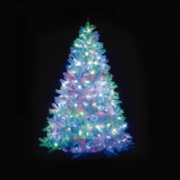 MI0303 - Árbol de Navidad Blanco con Luz LED 120 cm 120 Ramas - Imagen 2