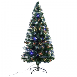 MI0300- Árbol de Navidad verde con luz LED - 200 cm 240 ramas