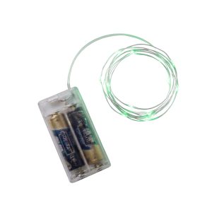 CD1310-6 - Luciérnagas 2 Pila AA Verde - 2 mts