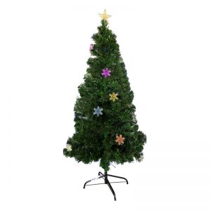 MA0264 - OFERTA - Árbol de Navidad con luces y copos 120 cm - 130 ramas