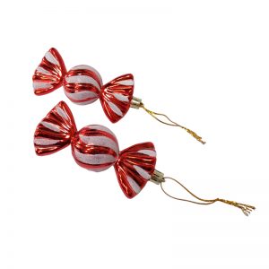 MA0280 - Adorno de Navidad bombón x2