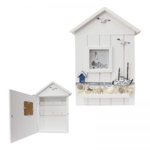 MA0407 - Porta llaves marino de madera - 30 x 22 cm
