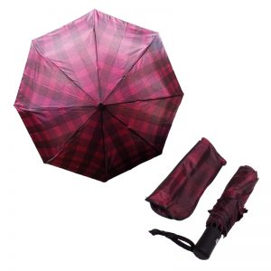 MA0127 - Paraguas a cuadros - 28 cm - 8 Varillas