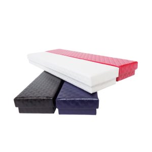 MA2150-14 - 12 cajas para bijou - 21, 5 x 4, 5 cm - colores surtidos