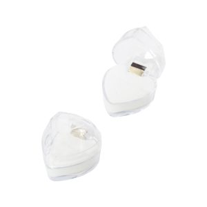 MA2150-15 - 20 cajas de corazon para bijou - 4 x 4 x 3, 5 cm