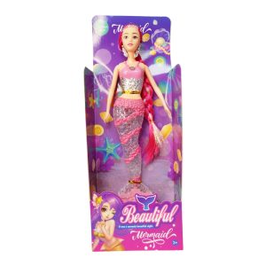 JG0284 - Muñeca sirena con luz y sonido - 30 cm - varios modelos