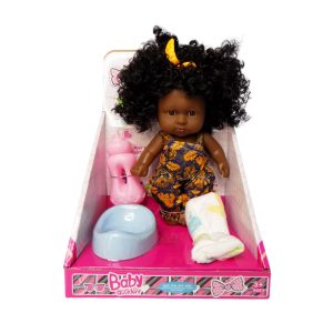 JG0288 - Muñeca bebé con accesorios - 20 cm