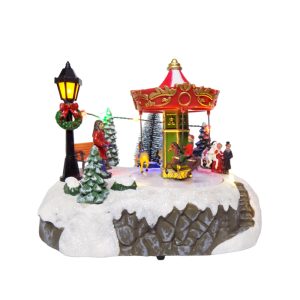 MA0610A - Maqueta parque con calesita - con luces y sonido