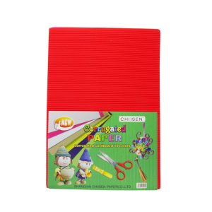 MA1734 - Pack 10 Cartulinas corrugadas fluo - A4