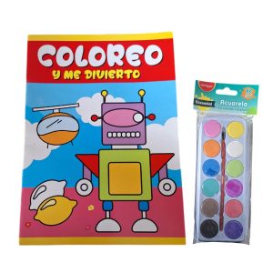 LIBROACUA - Libro con acuarelas