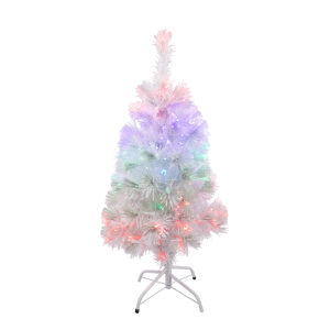 MI0302-2 - MI0303 - Árbol de Navidad blanco con luz LED 120 cm 120 ramas