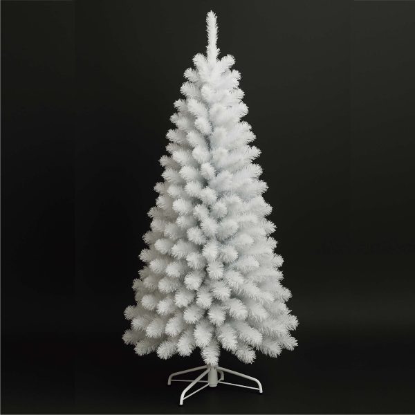 MI0302-1 - MI0302 - Árbol de Navidad Blanco con Luz LED 90 cm