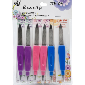 CA0335 - Lima de uñas de metal x 6 unidades