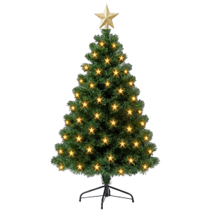 LE0254 - Árbol de Navidad con luz cálida - 180 cm 200 ramas
