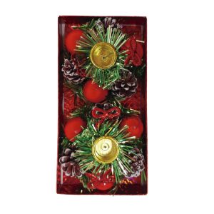 LE0221 - Centro de mesa navideño porta velas