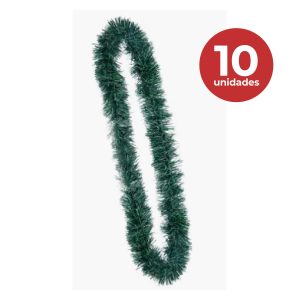 LE0283 - 10 Boas guirnaldas verdes 1.90 m