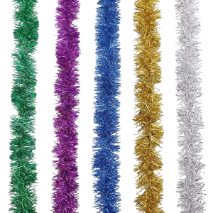 LE0285 - 10 Boas guirnaldas metalizadas 1.40 m