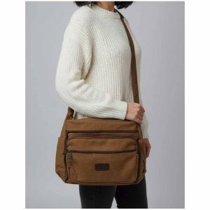 LE0822 - Cartera tela de lona