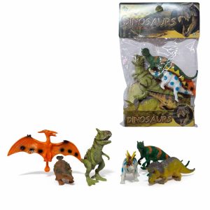 LE0074 - 5 dinosaurios