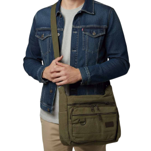 LE0821 - Cartera tela de lona