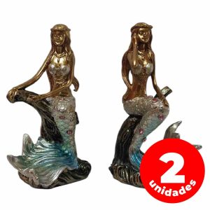 LE0675 - Sirenas en poliresina