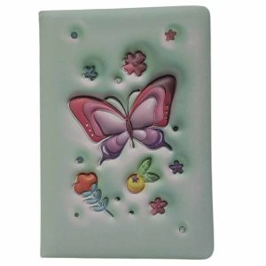LE0482 - Libreta de Mariposas con relieve de 80 hojas