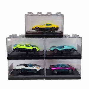 LE1274 - Autos coleccionables en caja de plástico