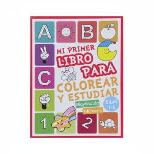 LE0430- Libro para colorear y estudiar