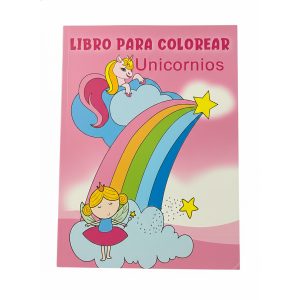LE0425- Libro para colorear de unicornios