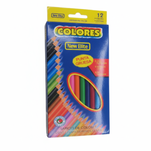 LE0435- 12 Cajas de 12 lápices largos