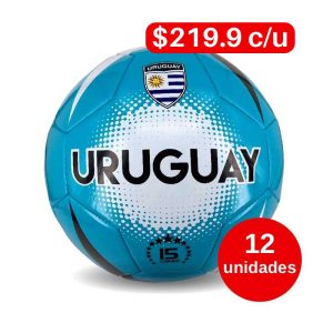 MA1475-2x12  – Pelota de Fútbol Uruguay x12 unidades