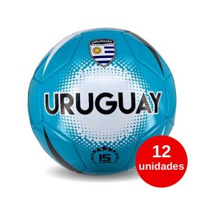 MA1475-2x12  – Pelota de Fútbol Uruguay x12 unidades
