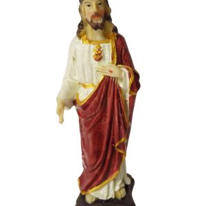 KA0162 - Figura polirresina Jesús sagrado corazón