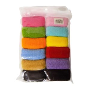 KA0248 - Gomas elásticas para pelo x12