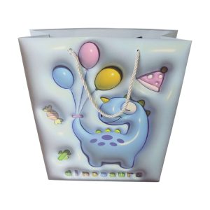 KA0714 - Bolsa de papel dinosaurio