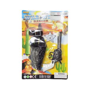 924085 - Juego pistola, canana cinto y placa