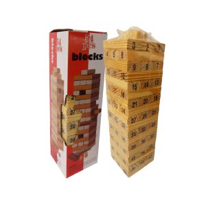 HS0367 - Juego torre de madera