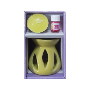 AE3460 - Hornito con vela y esencia varios colores