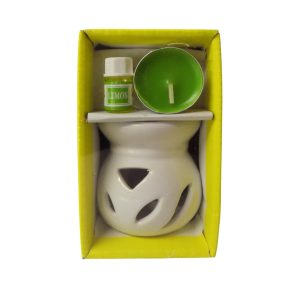 AE3460 - Hornito con vela y esencia varios colores OFERTA