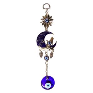 KA0059 - Colgante ojo turco árbol luna