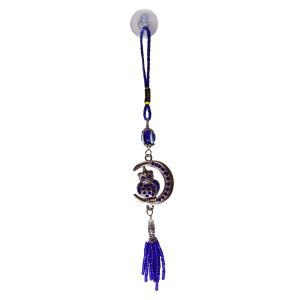 KA0085 - Colgante ojo turco búho y luna