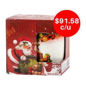 KN0684x12 - Taza navideña en caja x12