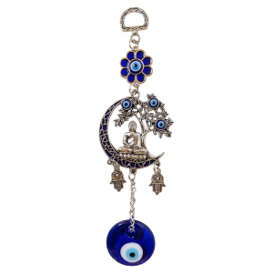 KA0063 - Colgante ojo turco buda y luna