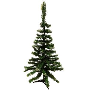 KA0790 - Árbol de navidad con puntas blancas 90 cm 80 ramas