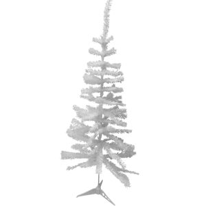 KA0795 - Árbol de navidad blanco 120 cm 110 ramas