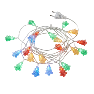 KA0844 - Guirnalda luces arbolitos multicolor 3,3 m