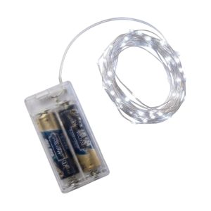 KA0861 - Luciérnagas 50 luces blancas frías a pila